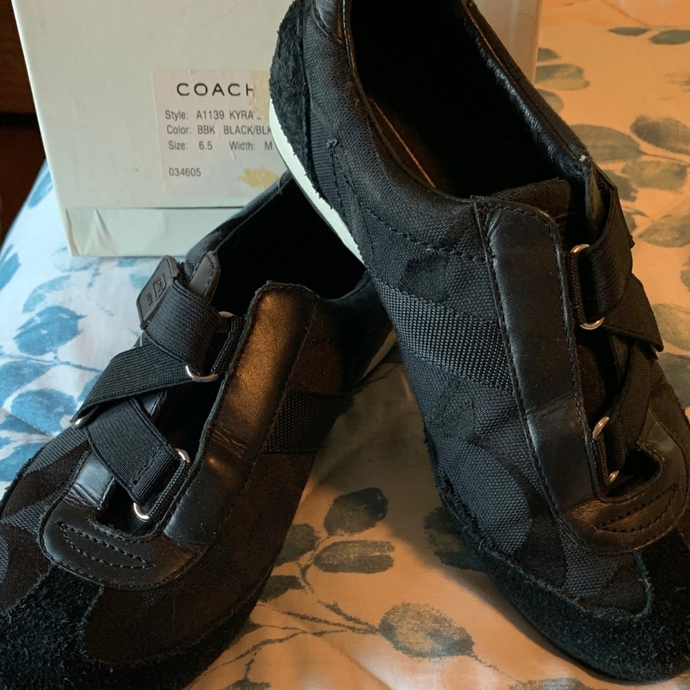 Coach Kyra Women's Black Sneakers